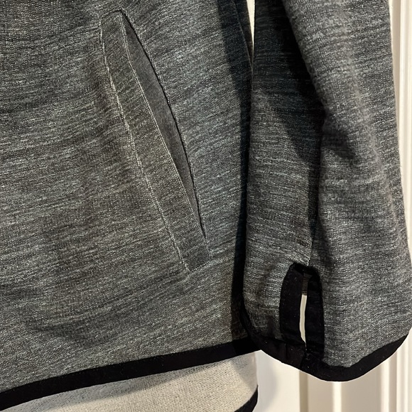 Large gray PINK full zip sweatshirt - Picture 4 of 5